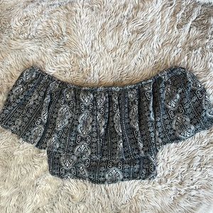 Xhilaration Flowy Off the Shoulder Top